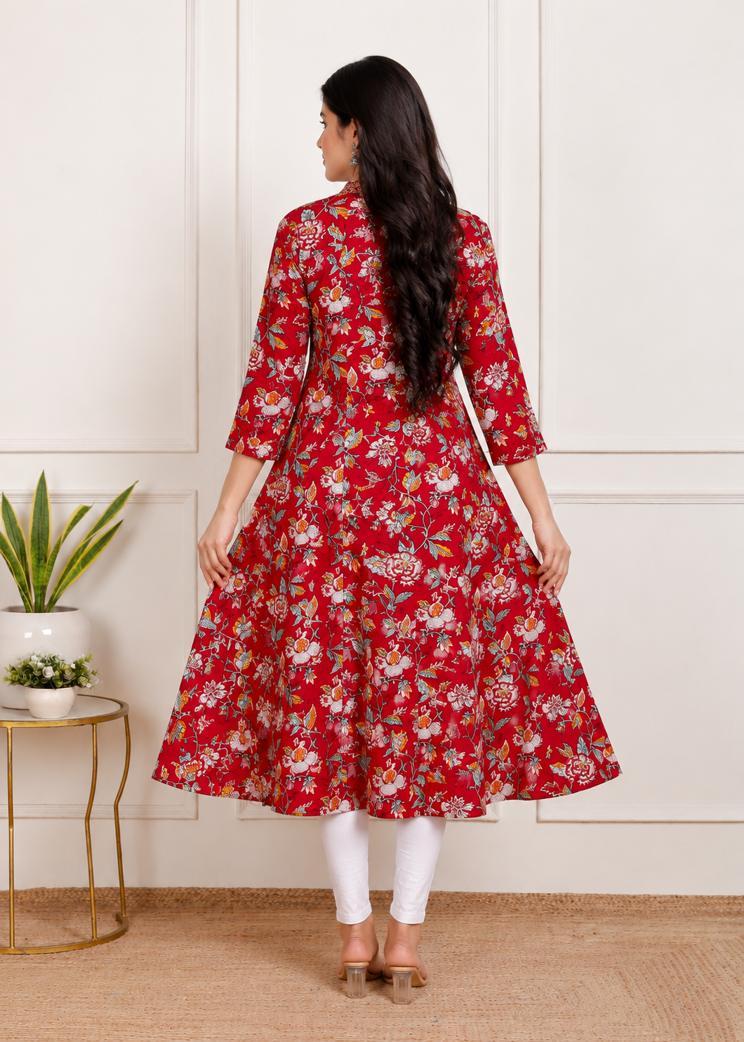 Anarkali Kurti Cotton Kurti