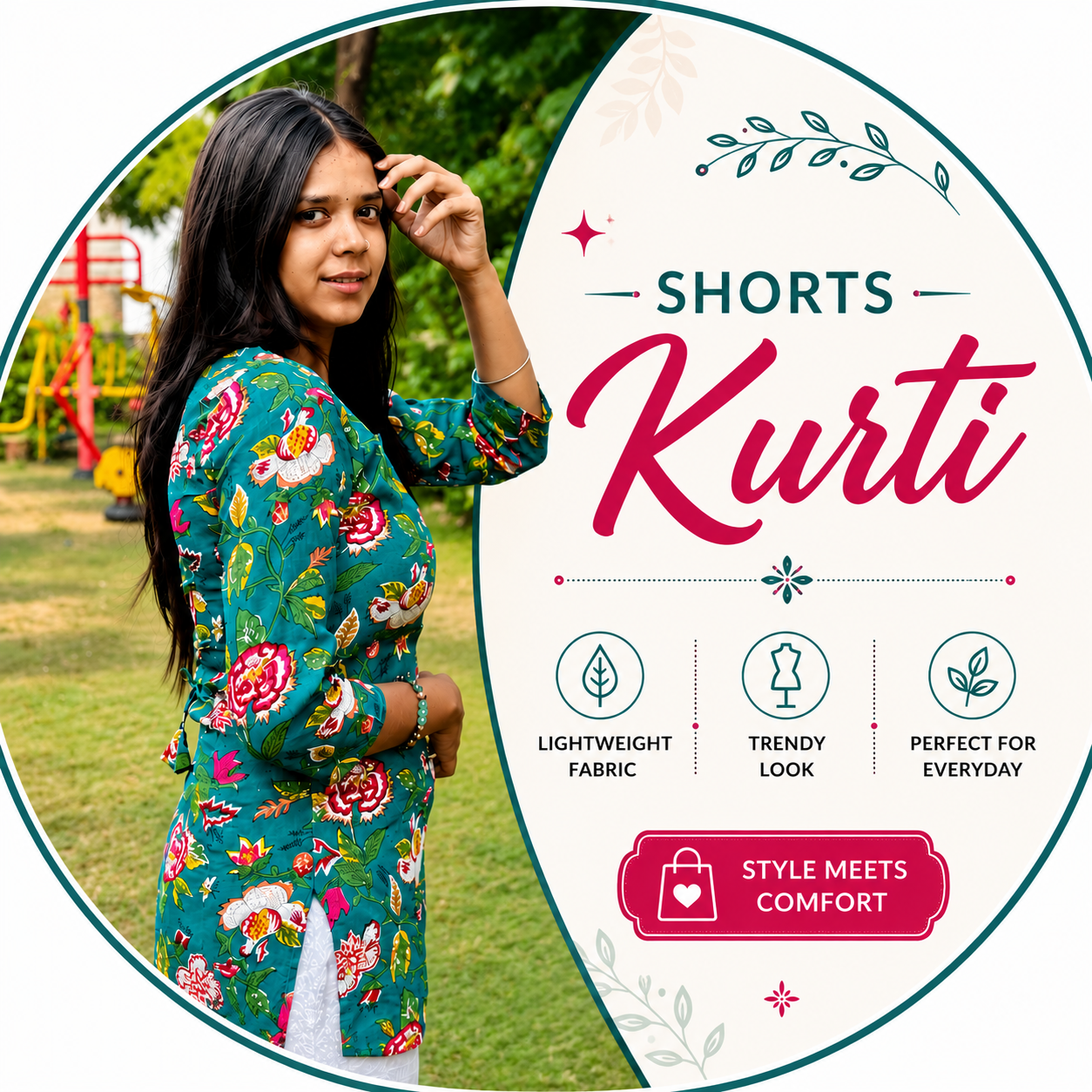 Shorts Kurti
