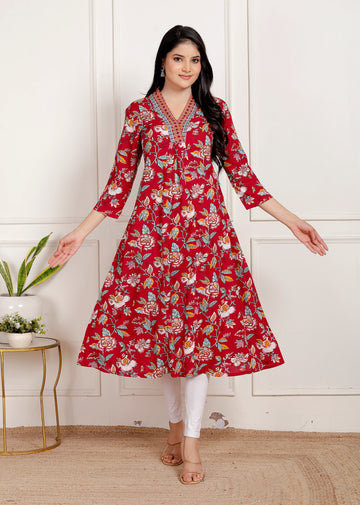 Anarkali Kurti